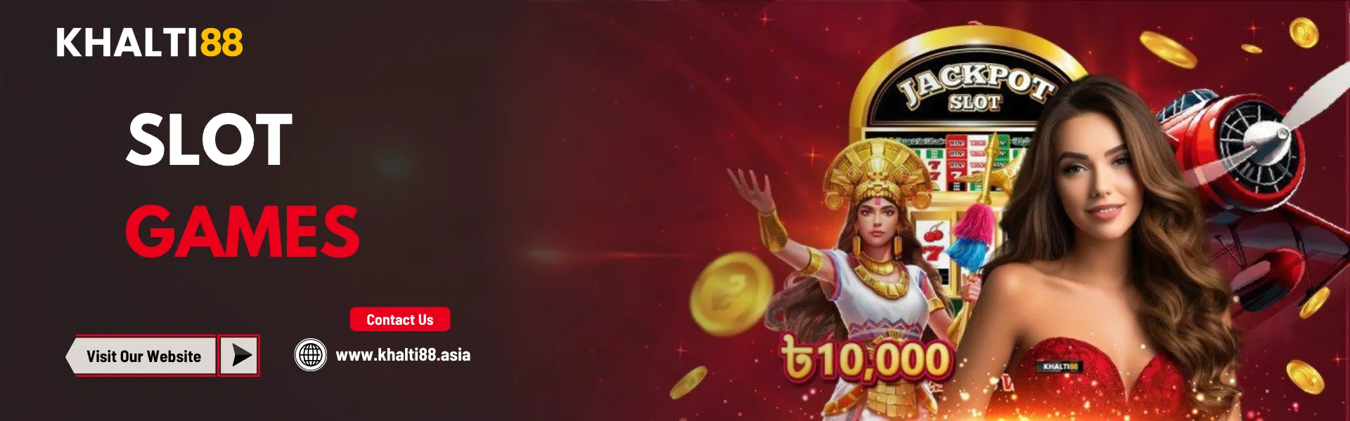 Khalti88 Nepal Slot Games Banner – Online Slots and Jackpot Rewards